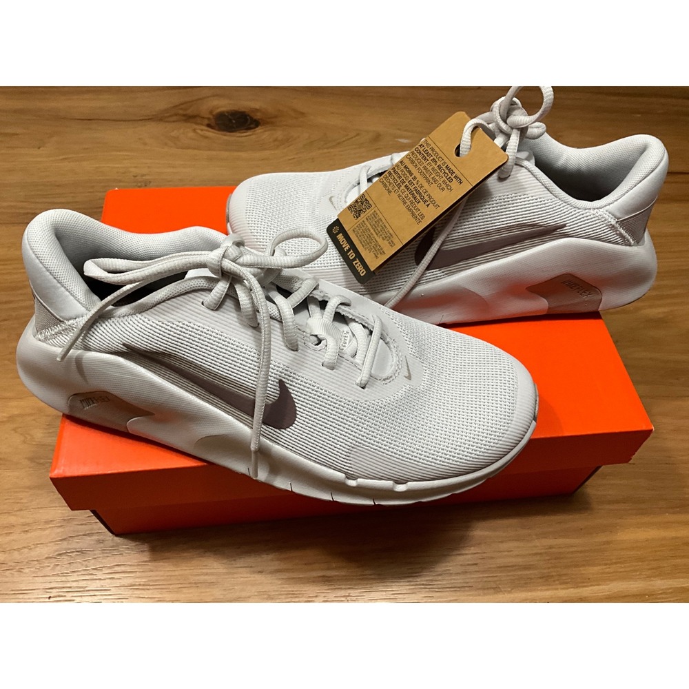 Nike Flex Experience Run 12 Womens 9 White Platinum Violet HV9981-002 NEW